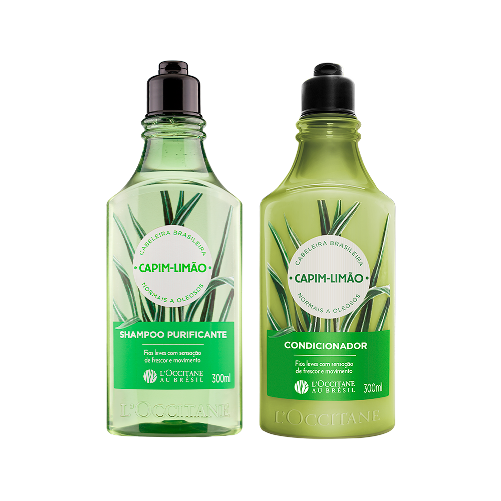 Shampoo e Condicionador Cabeleira Brasileira Capim-Limão, ,  large image number 0